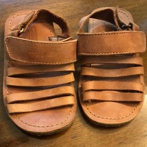 Zara leather sandals